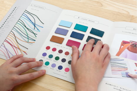 ランドセルの素材カタログ